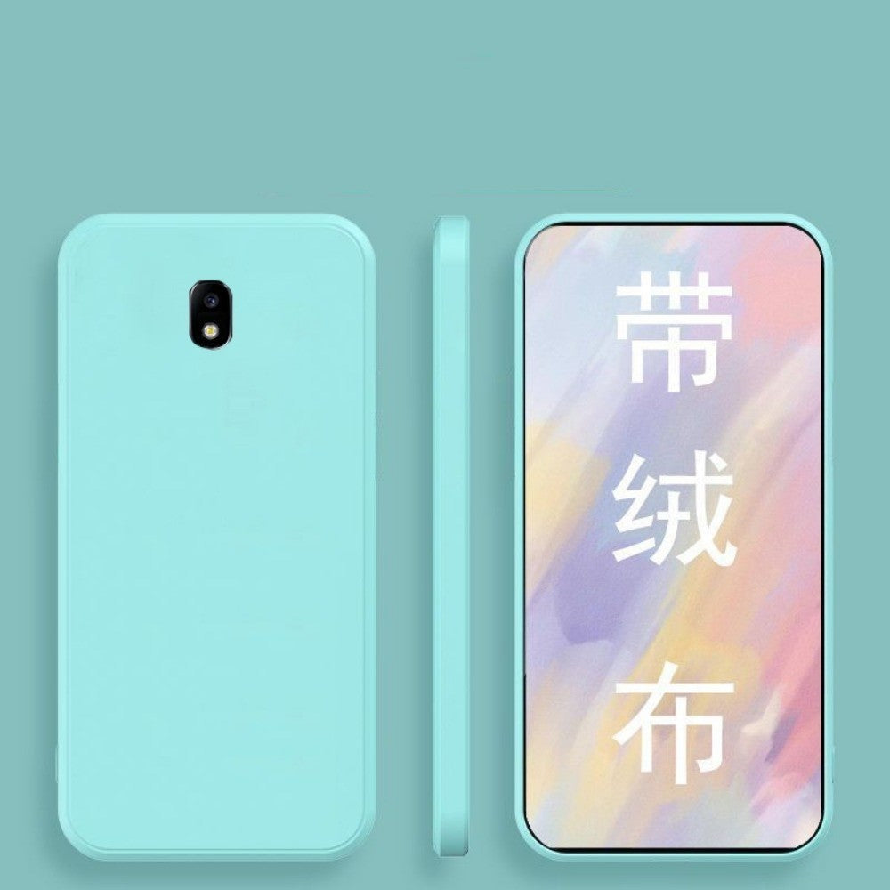 For Samsung Galaxy J5 Pro Cover Drop and wear resistant Silicone Full Case Classic Simple Solid Color Phone Case Cover