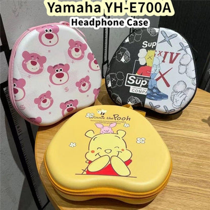 For Yamaha YH-E700A Headphone Case Cartoon Creative Patterns Headset Earpads Storage Bag Casing Box