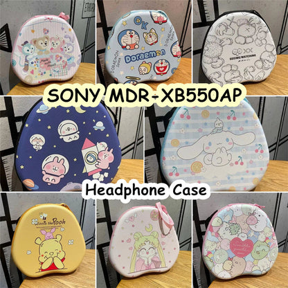 For SONY MDR-XB550AP Headphone Case Cartoon Creative Patterns Headset Earpads Storage Bag Casing Box