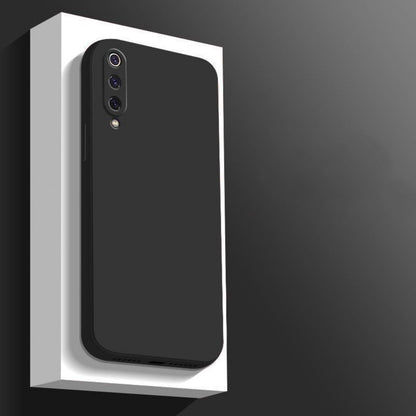 For Samsung Galaxy A30S Cover Drop and wear resistant Silicone Full Case Classic Simple Solid Color Phone Case Cover