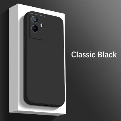 For Realme C55 Cover Drop and wear resistant Silicone Full Case Classic Simple Solid Color Phone Case Cover