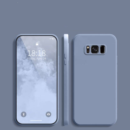 For Samsung Galaxy S8 Plus Cover Drop and wear resistant Silicone Full Case Classic Simple Solid Color Phone Case Cover