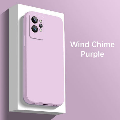 For Realme GT2 Pro Cover Drop and wear resistant Silicone Full Case Classic Simple Solid Color Phone Case Cover