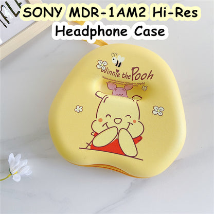 For SONY MDR-1AM2 Hi-Res Headphone Case Cartoon Creative Patterns Headset Earpads Storage Bag Casing Box