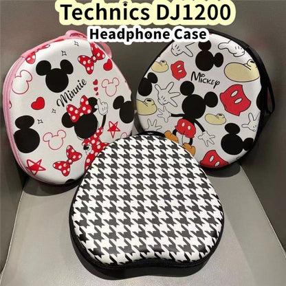 For Technics DJ1200 Headphone Case Cartoon Creative Patterns Headset Earpads Storage Bag Casing Box