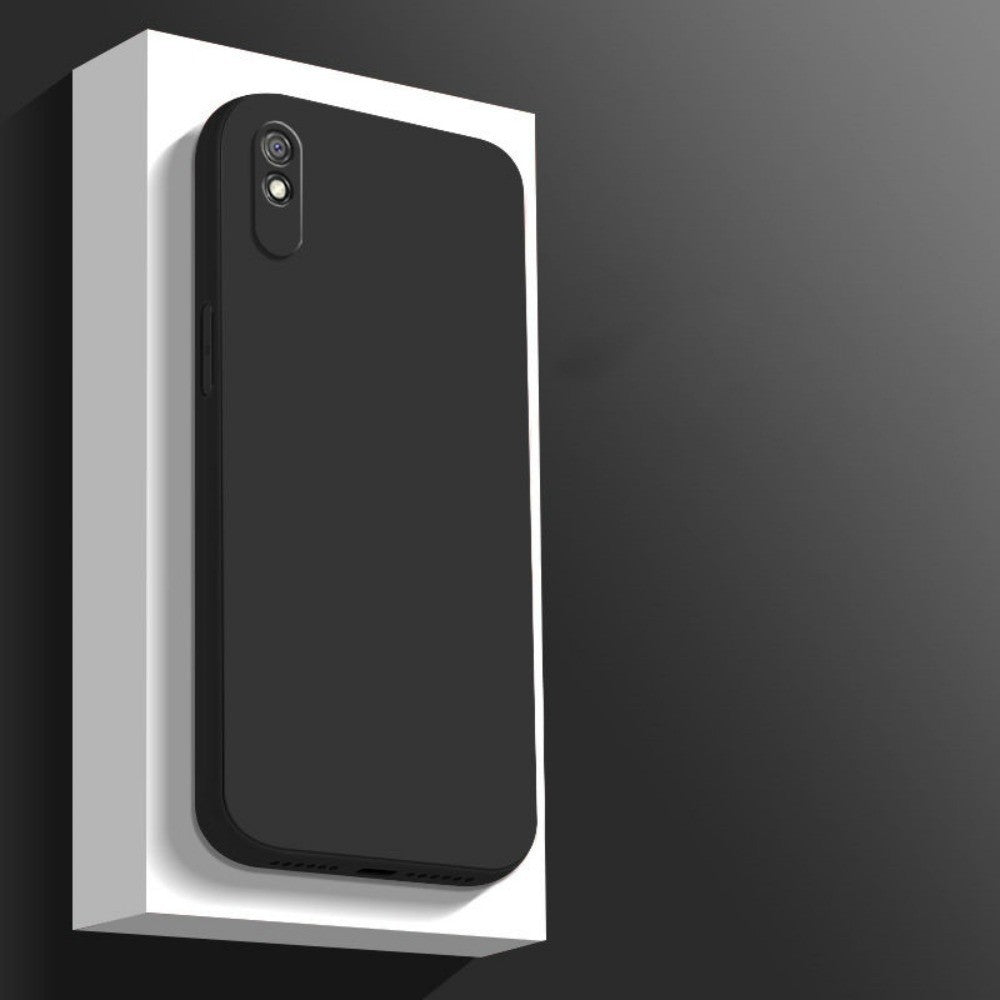 For Samsung Galaxy A10 Cover Drop and wear resistant Silicone Full Case Classic Simple Solid Color Phone Case Cover