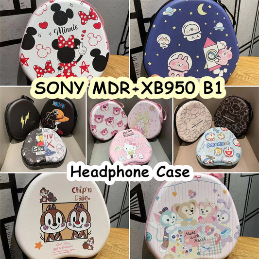 For SONY MDR-XB950 B1 Headphone Case Cartoon Creative Patterns Headset Earpads Storage Bag Casing Box