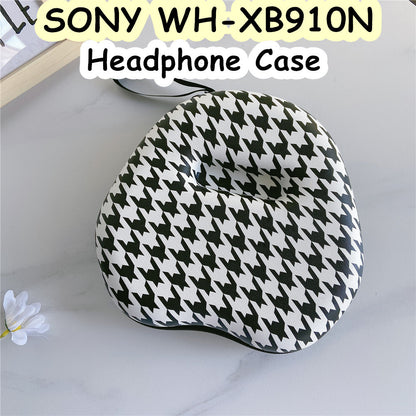 For SONY WH-XB910N Headphone Case Cartoon Creative Patterns Headset Earpads Storage Bag Casing Box
