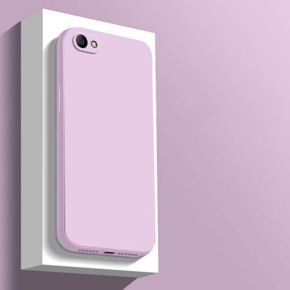 For OPPO A83 Cover Drop and wear resistant Silicone Full Case Classic Simple Solid Color Phone Case Cover