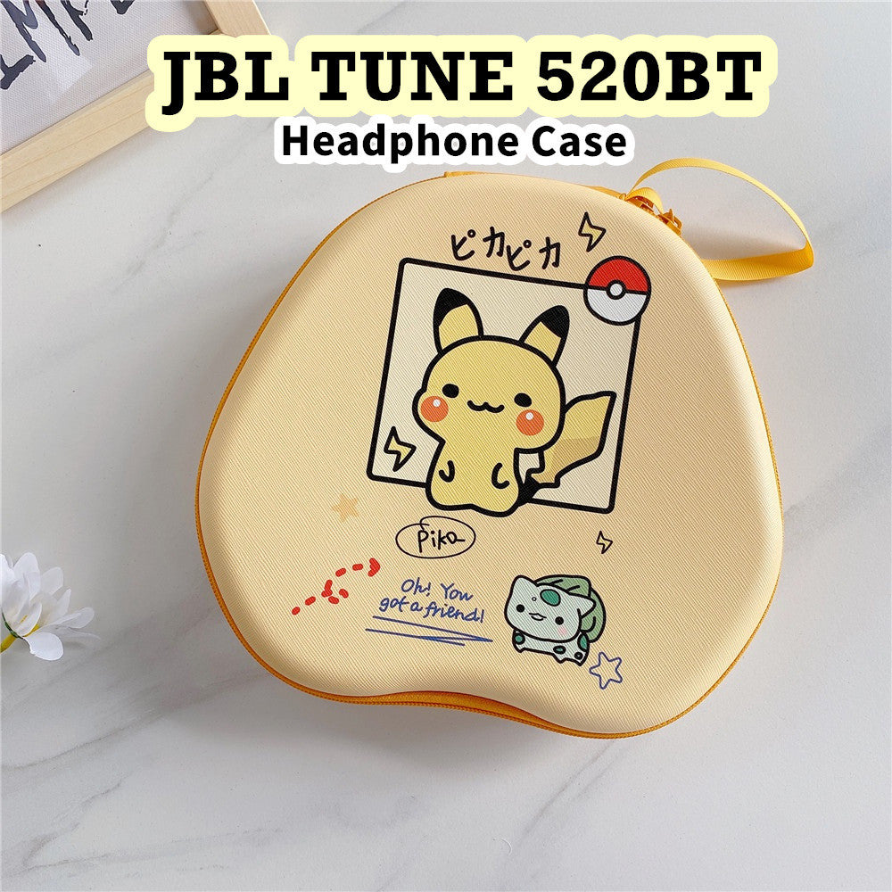 For JBL TUNE 520BT Headphone Case Cartoon Creative Patterns Headset Earpads Storage Bag Casing Box