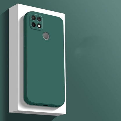 For Xiaomi Poco C3 Cover Drop and wear resistant Silicone Full Case Classic Simple Solid Color Phone Case Cover