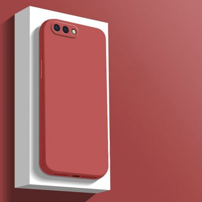 For OPPO A3S Cover Drop and wear resistant Silicone Full Case Classic Simple Solid Color Phone Case Cover