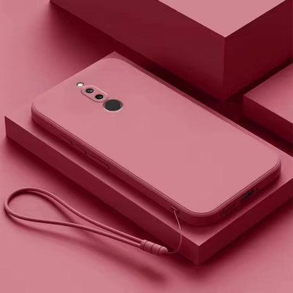 For Redmi 8 Cover Drop and wear resistant Silicone Full Case Classic Simple Solid Color Phone Case Cover