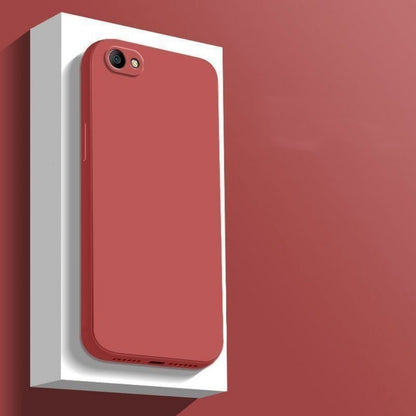 For Redmi 6A Cover Drop and wear resistant Silicone Full Case Classic Simple Solid Color Phone Case Cover