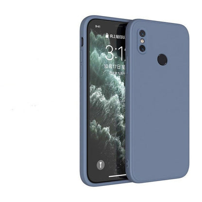 For Redmi Note 5 Cover Drop and wear resistant Silicone Full Case Classic Simple Solid Color Phone Case Cover