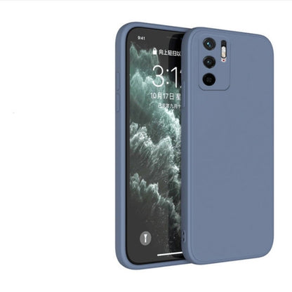 For Xiaomi Poco M3 Pro Cover Drop and wear resistant Silicone Full Case Classic Simple Solid Color Phone Case Cover
