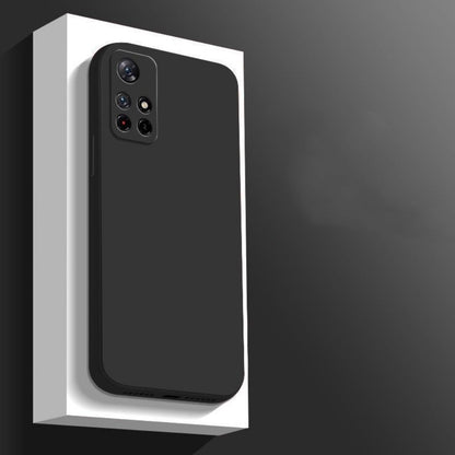 For Redmi 10 Cover Drop and wear resistant Silicone Full Case Classic Simple Solid Color Phone Case Cover