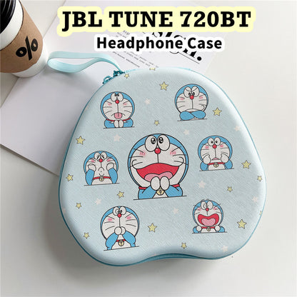For JBL TUNE 720BT Headphone Case Cartoon Creative Patterns Headset Earpads Storage Bag Casing Box