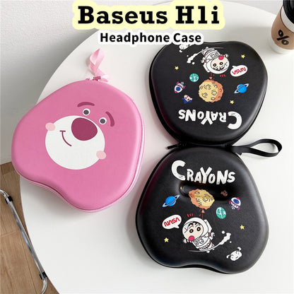 For Baseus H1i Headphone Case Cartoon Creative Patterns Headset Earpads Storage Bag Casing Box