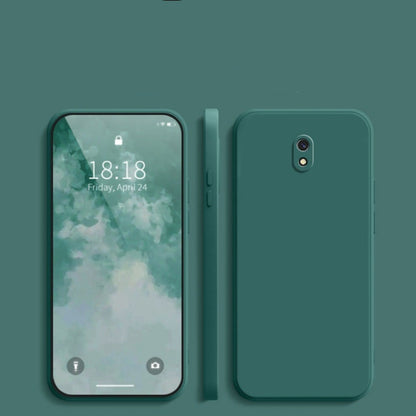 For Redmi 8A Cover Drop and wear resistant Silicone Full Case Classic Simple Solid Color Phone Case Cover