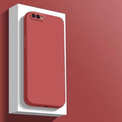 For OPPO R15X Cover Drop and wear resistant Silicone Full Case Classic Simple Solid Color Phone Case Cover