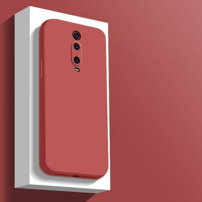 For Redmi K20 Cover Drop and wear resistant Silicone Full Case Classic Simple Solid Color Phone Case Cover