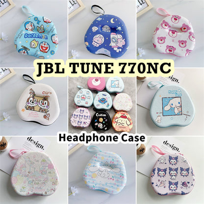 For JBL TUNE 770NC Headphone Case Cartoon Creative Patterns Headset Earpads Storage Bag Casing Box