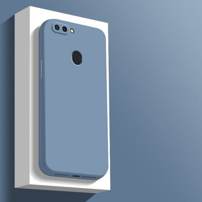 For OPPO R15 Cover Drop and wear resistant Silicone Full Case Classic Simple Solid Color Phone Case Cover