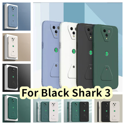 For Black Shark 3 Cover Drop and wear resistant Silicone Full Case Classic Simple Solid Color Phone Case Cover