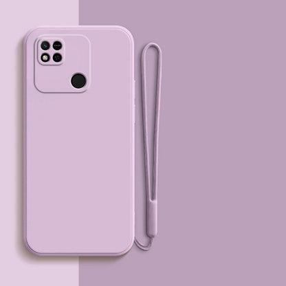 For Redmi 10C Cover Drop and wear resistant Silicone Full Case Classic Simple Solid Color Phone Case Cover
