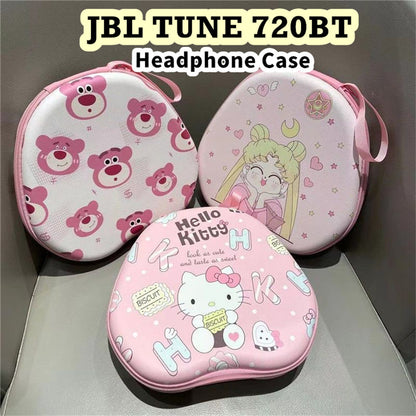 For JBL TUNE 720BT Headphone Case Cartoon Creative Patterns Headset Earpads Storage Bag Casing Box