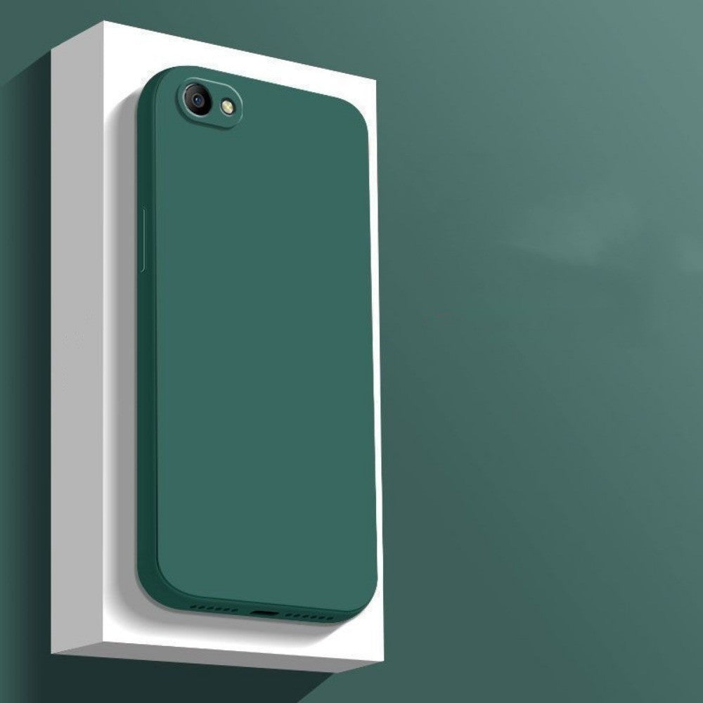 For Redmi 6A Cover Drop and wear resistant Silicone Full Case Classic Simple Solid Color Phone Case Cover