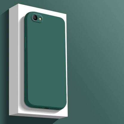 For OPPO A1K  Cover Drop and wear resistant Silicone Full Case Classic Simple Solid Color Phone Case Cover