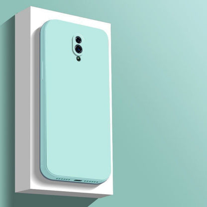 For OPPO Reno Cover Drop and wear resistant Silicone Full Case Classic Simple Solid Color Phone Case Cover