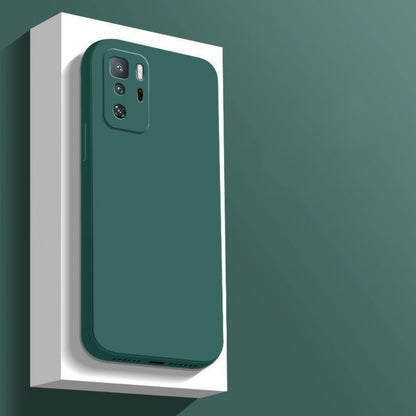 For Xiaomi Poco X3GT Cover Drop and wear resistant Silicone Full Case Classic Simple Solid Color Phone Case Cover