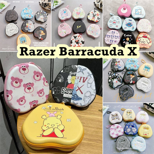For Razer Barracuda X Headphone Case Cartoon Creative Patterns Headset Earpads Storage Bag Casing Box