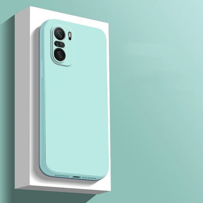 For Redmi K40 Cover Drop and wear resistant Silicone Full Case Classic Simple Solid Color Phone Case Cover
