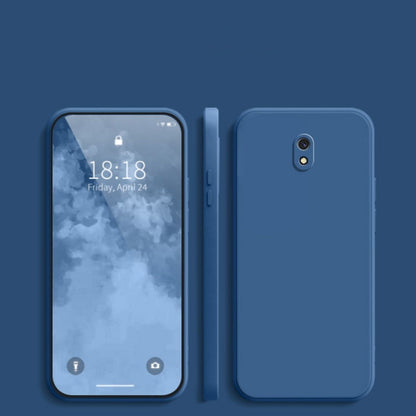 For Redmi 8A Cover Drop and wear resistant Silicone Full Case Classic Simple Solid Color Phone Case Cover