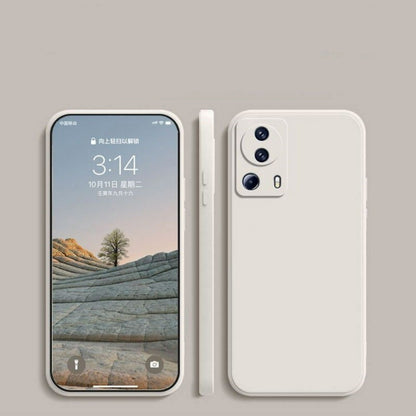 For Xiaomi 13 Lite Cover Drop and wear resistant Silicone Full Case Classic Simple Solid Color Phone Case Cover
