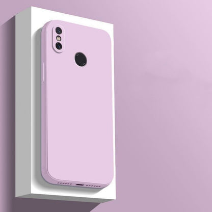 For Xiaomi 8i Cover Drop and wear resistant Silicone Full Case Classic Simple Solid Color Phone Case Cover