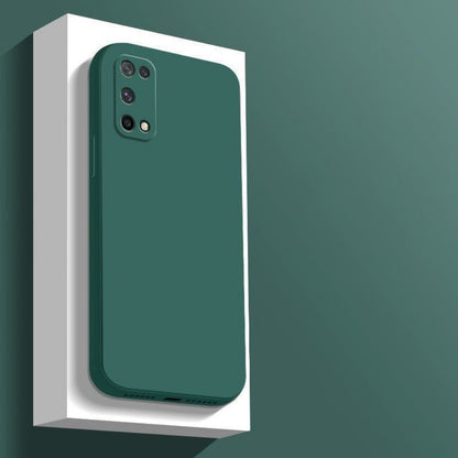 For OPPO K7X Cover Drop and wear resistant Silicone Full Case Classic Simple Solid Color Phone Case Cover