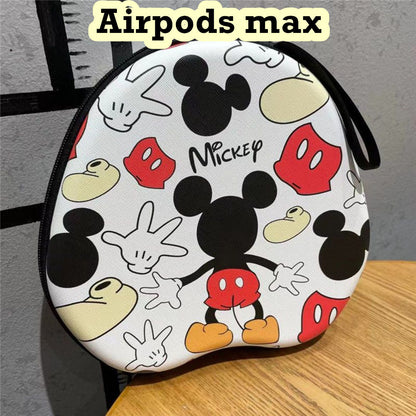 For Airpods max Headphone Case Cartoon Creative Patterns Headset Earpads Storage Bag Casing Box