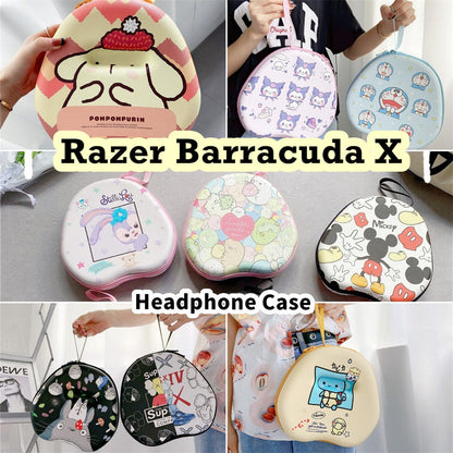 For Razer Barracuda X Headphone Case Cartoon Creative Patterns Headset Earpads Storage Bag Casing Box