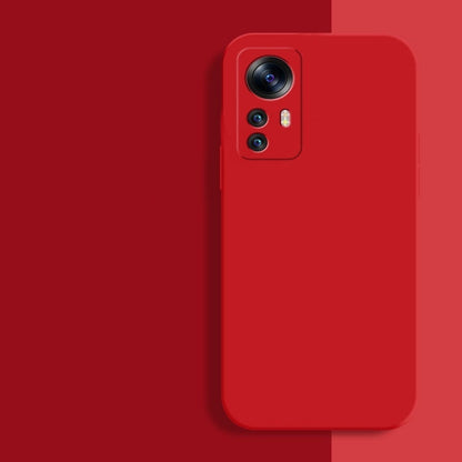 For Xiaomi 12T Pro Cover Drop and wear resistant Silicone Full Case Classic Simple Solid Color Phone Case Cover