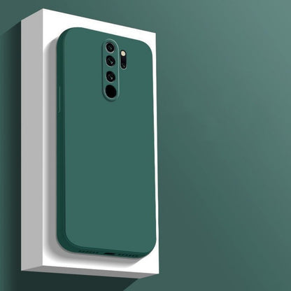 For Redmi Note 8 Pro Cover Drop and wear resistant Silicone Full Case Classic Simple Solid Color Phone Case Cover