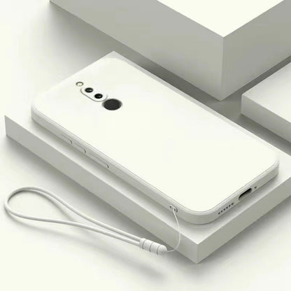 For Redmi 8 Cover Drop and wear resistant Silicone Full Case Classic Simple Solid Color Phone Case Cover