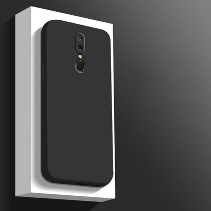 For OPPO F11 Cover Drop and wear resistant Silicone Full Case Classic Simple Solid Color Phone Case Cover