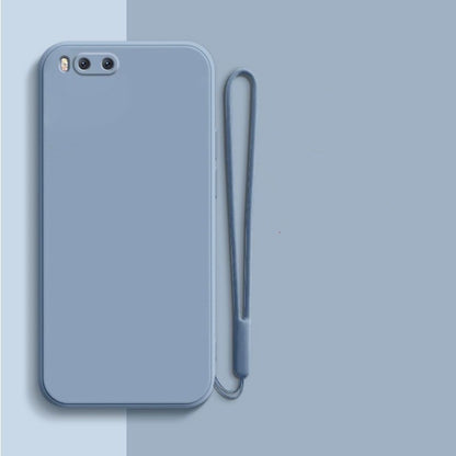 For Xiaomi 6 Cover Drop and wear resistant Silicone Full Case Classic Simple Solid Color Phone Case Cover