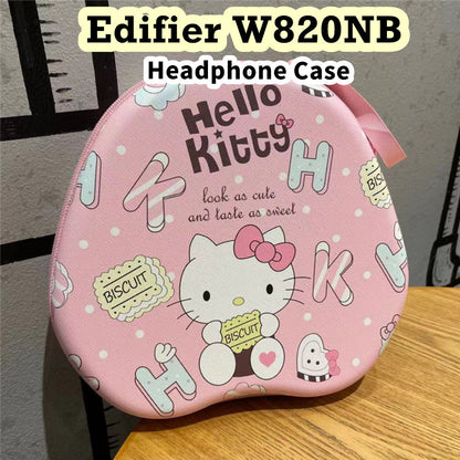 For Edifier W820NB Headphone Case Cartoon Creative Patterns Headset Earpads Storage Bag Casing Box