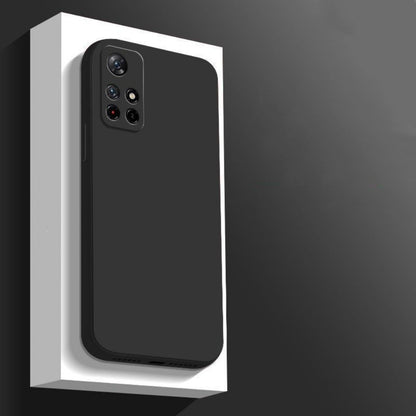 For Xiaomi Poco M4 Pro Cover Drop and wear resistant Silicone Full Case Classic Simple Solid Color Phone Case Cover